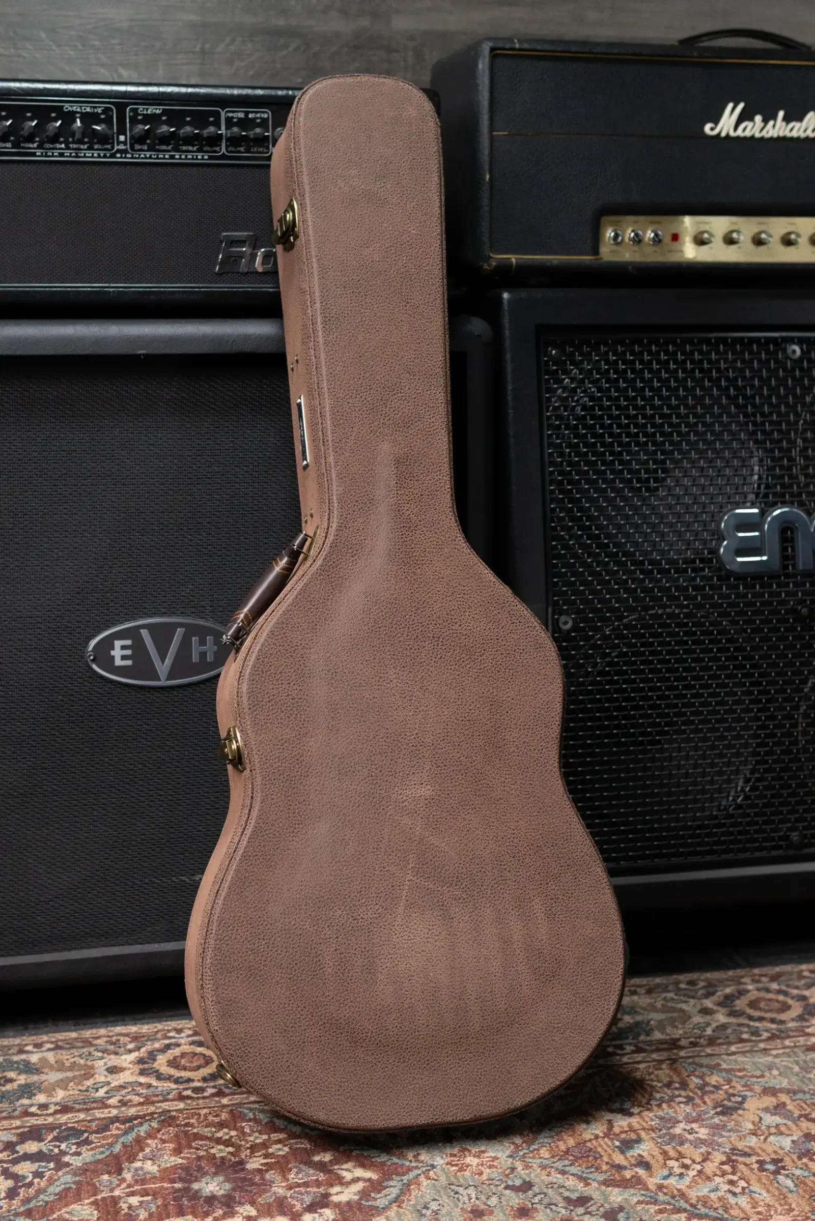 Eastman John Buscarino Cabaret Nylon Acoustic/Electric Guitar - Natural with Hardshell Case