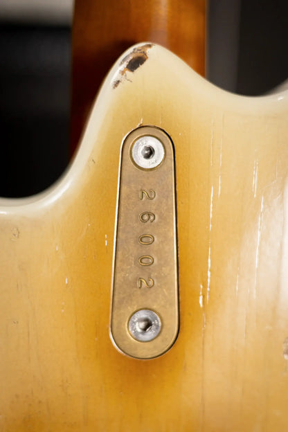 Eastman Kauffmann Series DC Vintage - Made in Holland - Heavy Relic Electric Guitar - Dirty Blonde with Padded Gig Bag