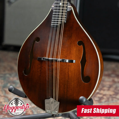 Eastman MD305L Left-Handed A-Style Acoustic Mandolin with Gig Bag