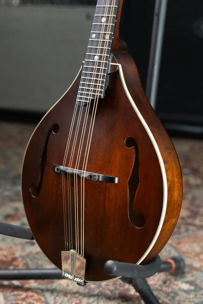 Eastman MD305L Left-Handed A-Style Acoustic Mandolin with Gig Bag