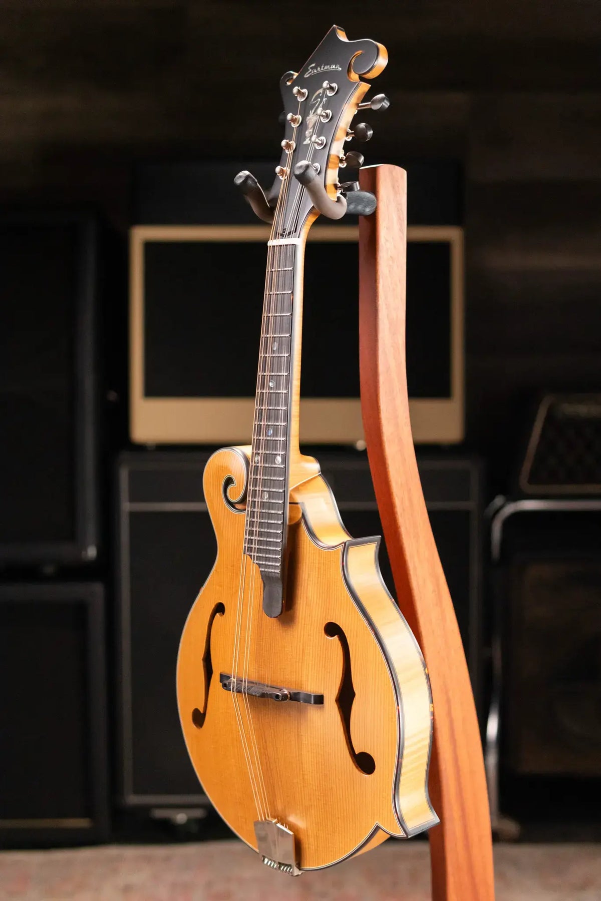 Eastman MD915-BD F-Style Mandolin - Blonde with Hardshell Case