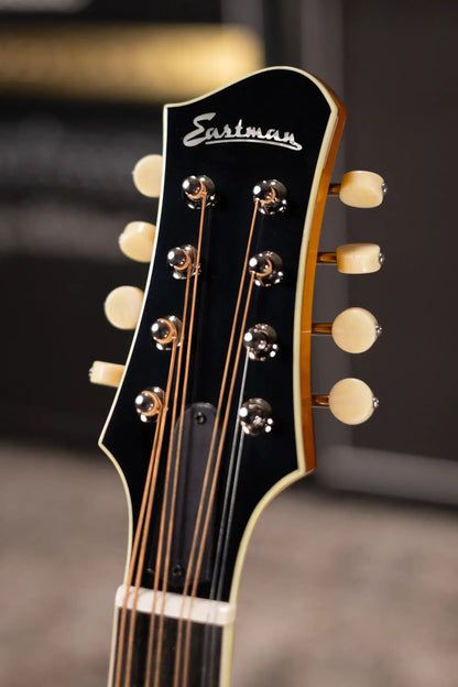 Eastman MDO605-GB A-Style Acoustic/Electric Octave Mandolin - Goldburst with Hardshell Case