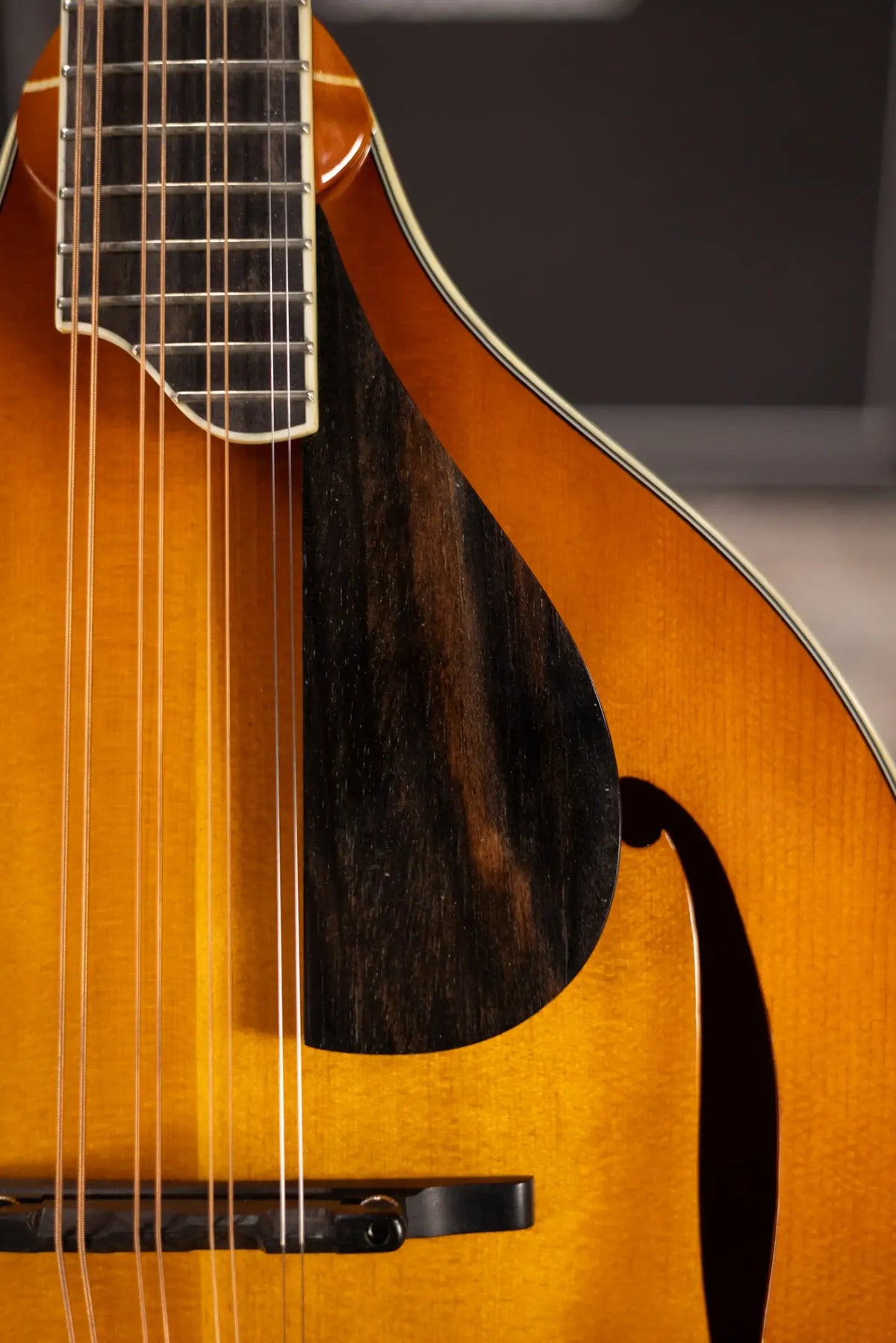 Eastman MDO605-GB A-Style Acoustic/Electric Octave Mandolin - Goldburst with Hardshell Case