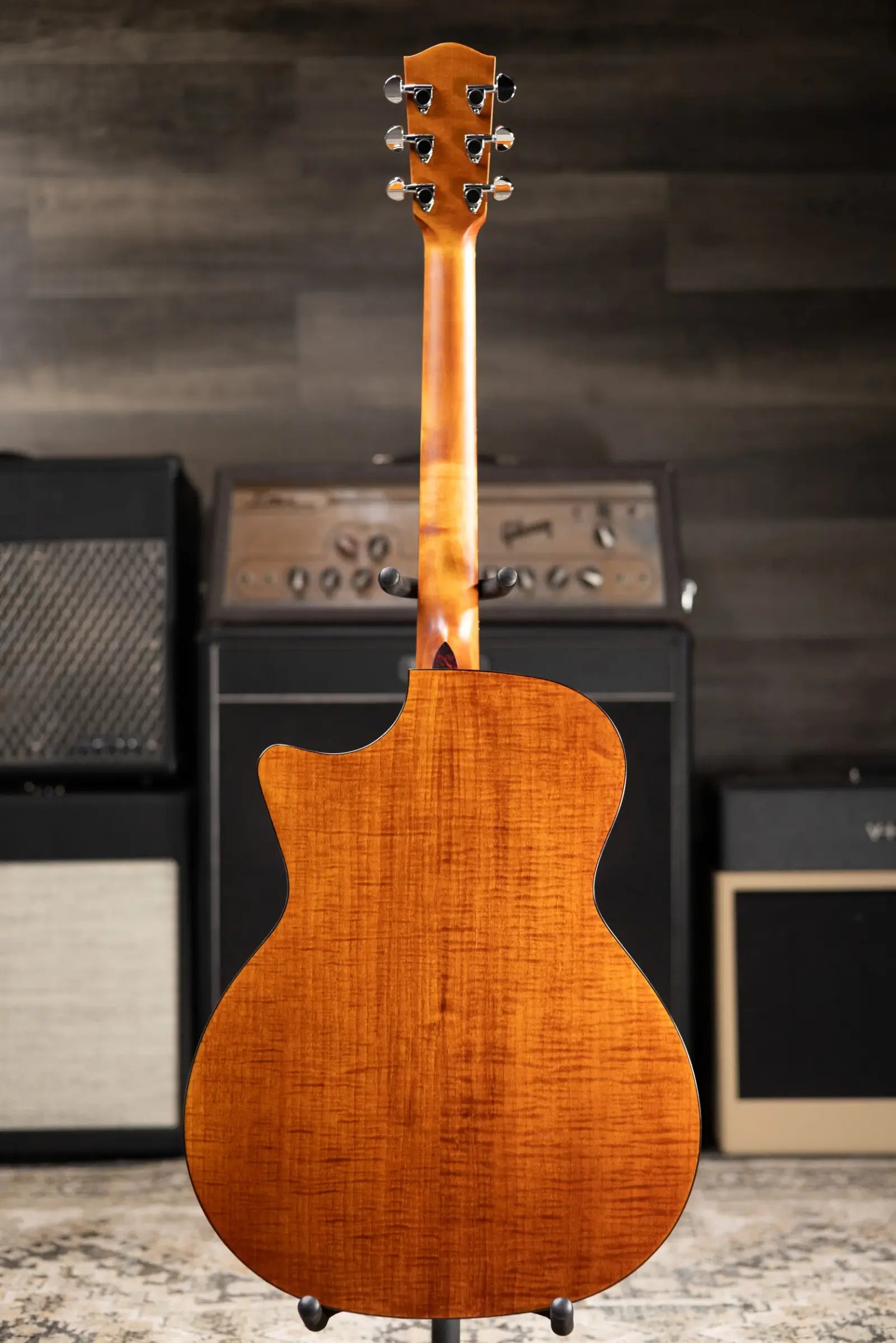 Eastman PCH3-GACE Grand Auditorium Acoustic/Electric Guitar - Amberburst with Gig Bag
