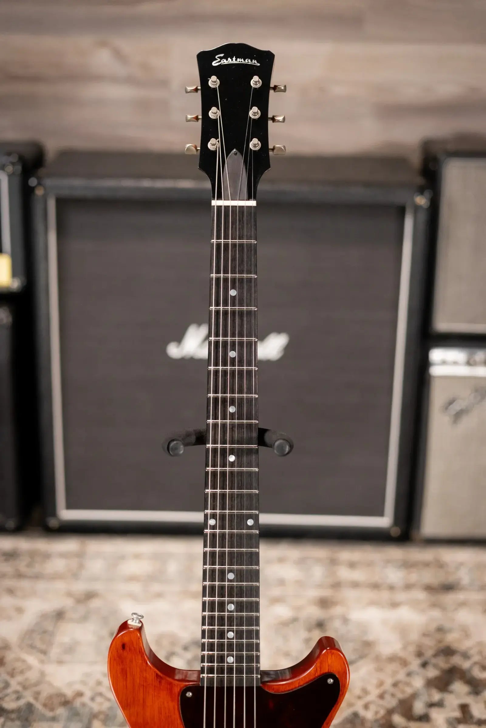 Eastman SB55DC/TV Electric Guitar - Vintage Classic with Hardshell Case