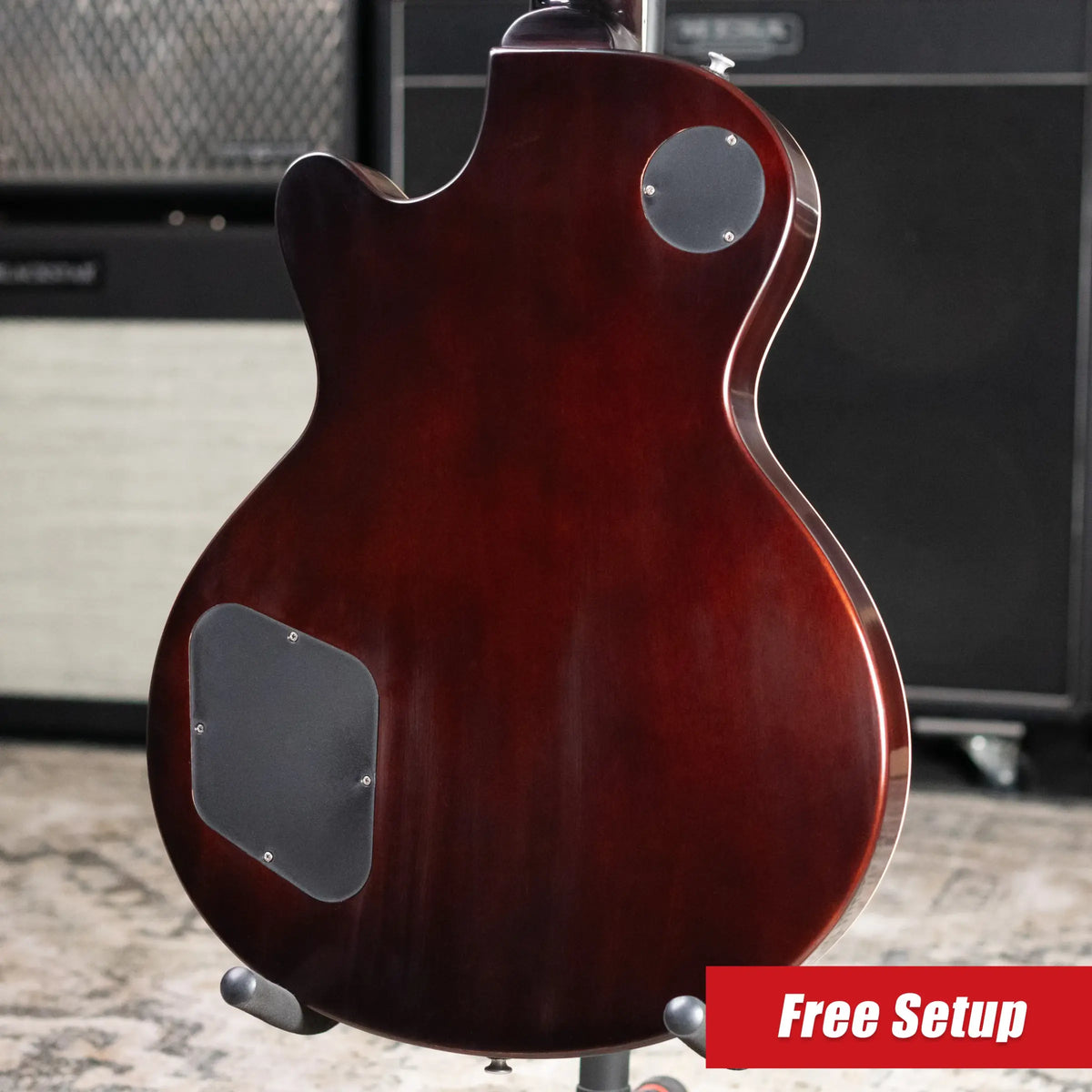 Eastman SB58/TV-LTD-SB Limited Edition Solid Body Electric Guitar - Sunburst with Hardshell Case