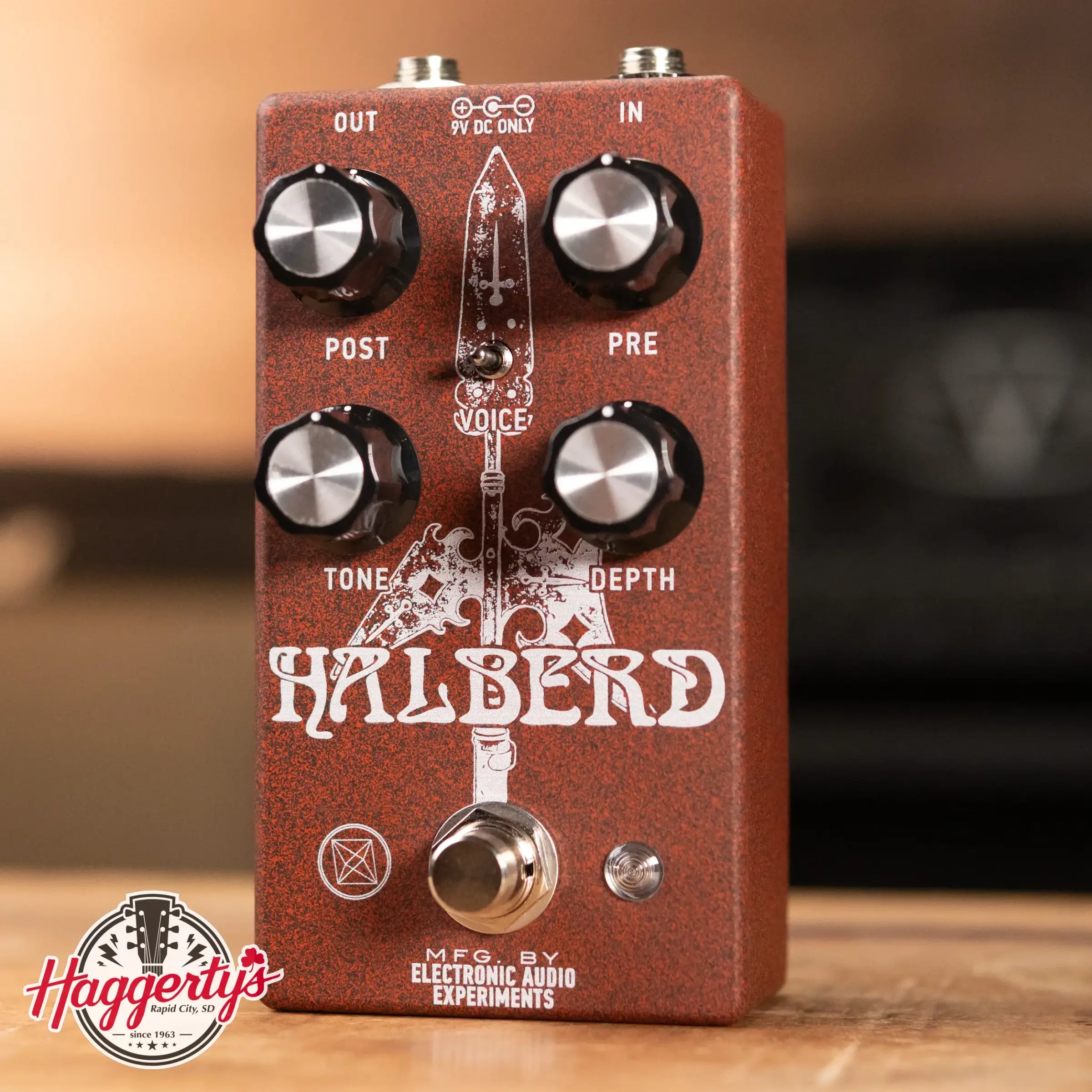 Electronic Audio Experiments Halberd V2 Overdrive Pedal - Rust Never Sleeps