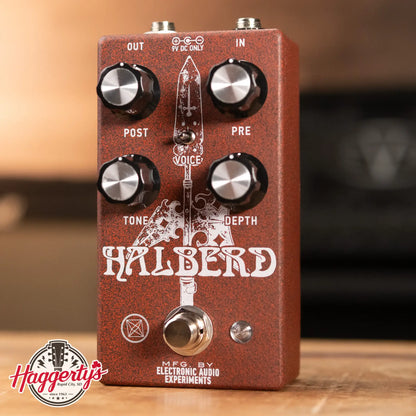 Electronic Audio Experiments Halberd V2 Overdrive Pedal - Rust Never Sleeps