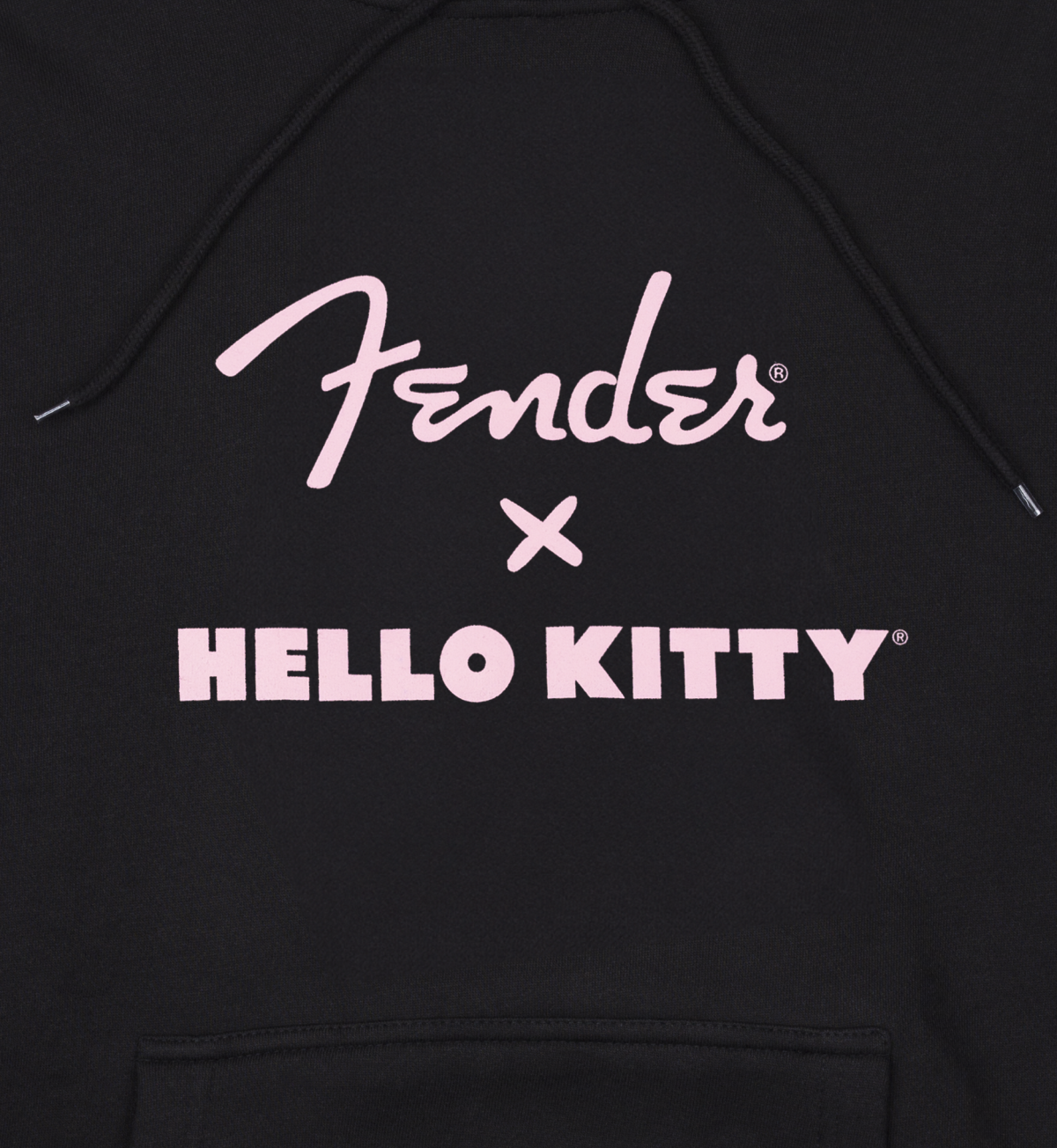 Fender x Hello Kitty Logo Hoodie - Black - S