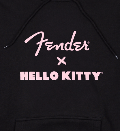 Fender x Hello Kitty Logo Hoodie - Black - S