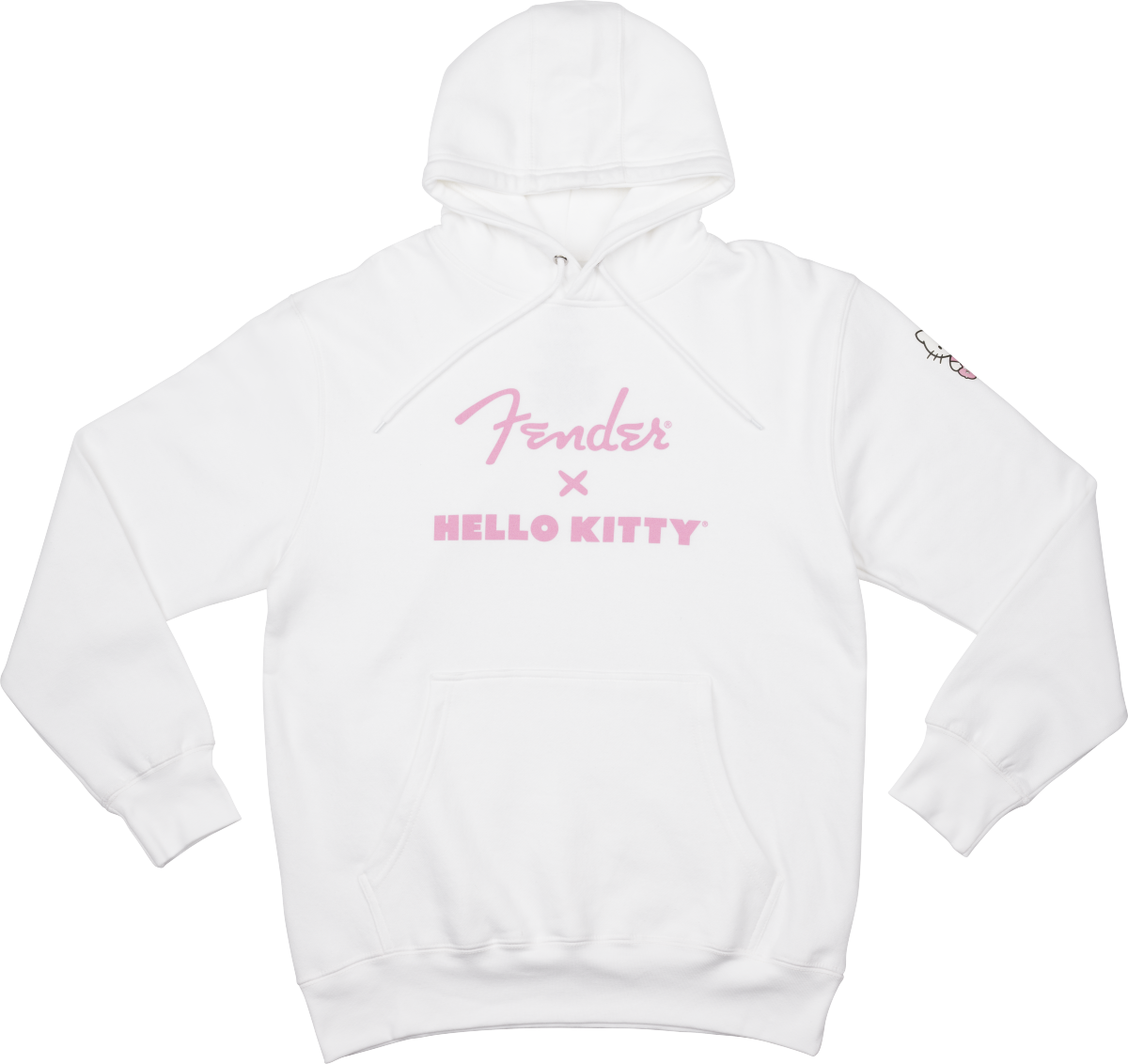 Fender x Hello Kitty Logo Hoodie - White - XL