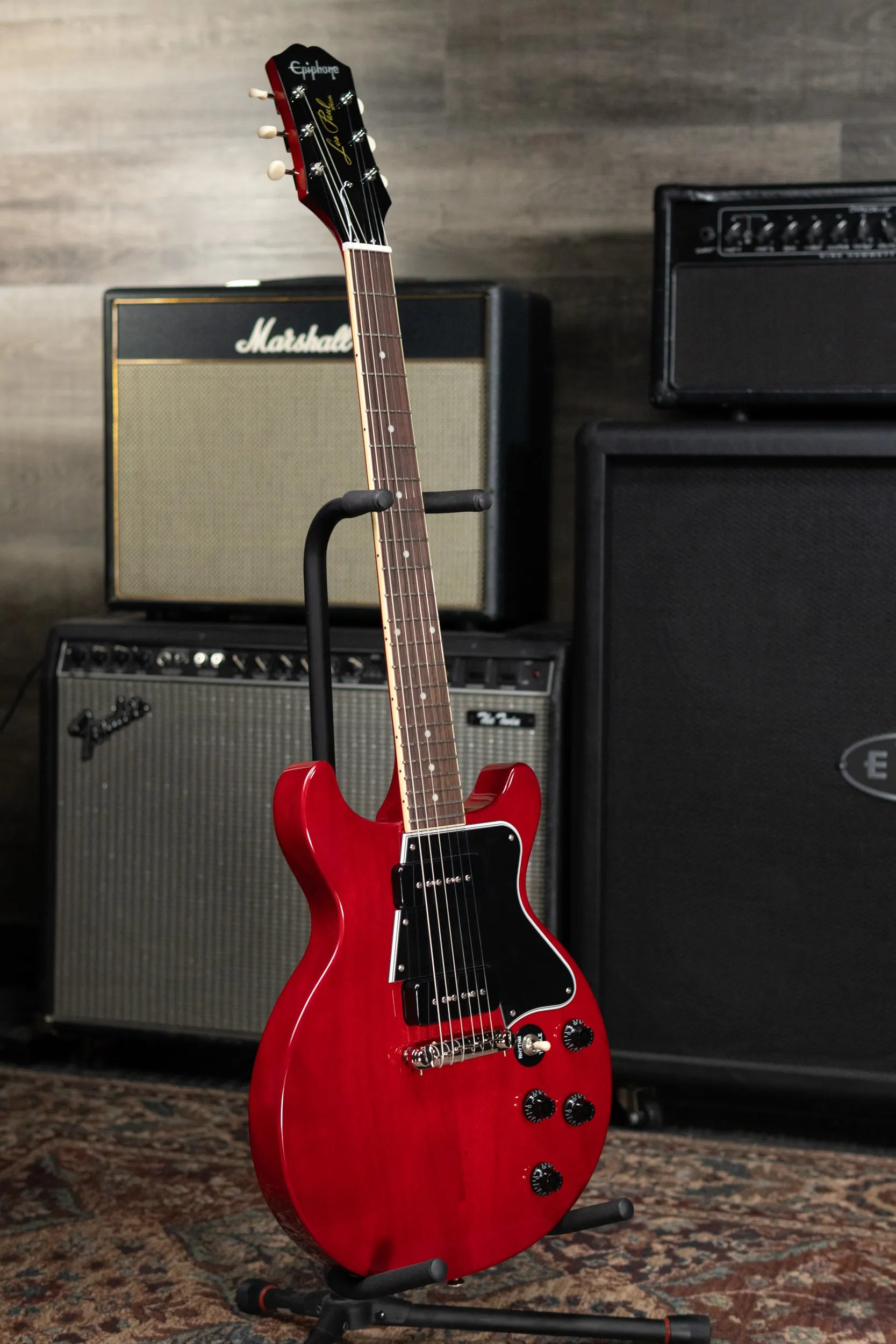 Epiphone Les Paul Special Double Cut Electric Guitar - Cherry Red