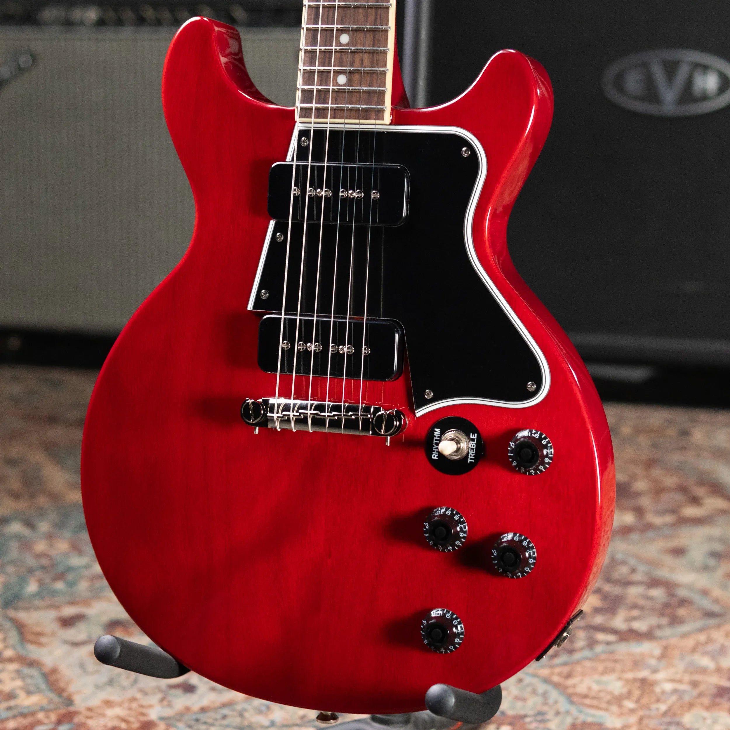 Epiphone Les Paul Special Double Cut Electric Guitar - Cherry Red