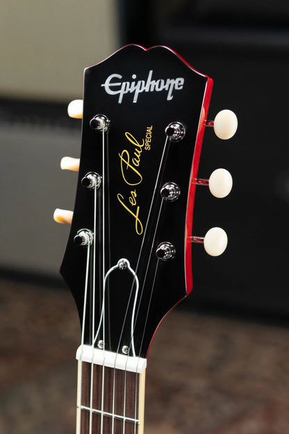 Epiphone Les Paul Special Double Cut Electric Guitar - Cherry Red