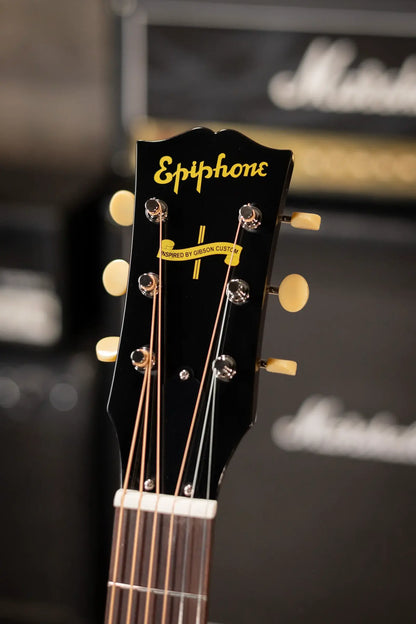 Epiphone 1942 Banner J-45 Reissue Acoustic-Electric Guitar - Vintage Sunburst with Hardshell Case
