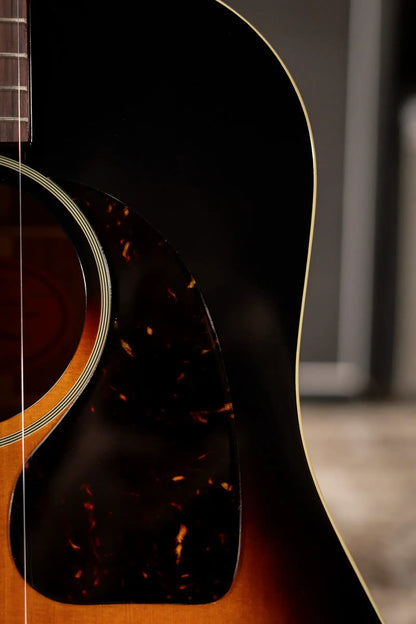 Epiphone 1942 Banner J-45 Reissue Acoustic-Electric Guitar - Vintage Sunburst with Hardshell Case