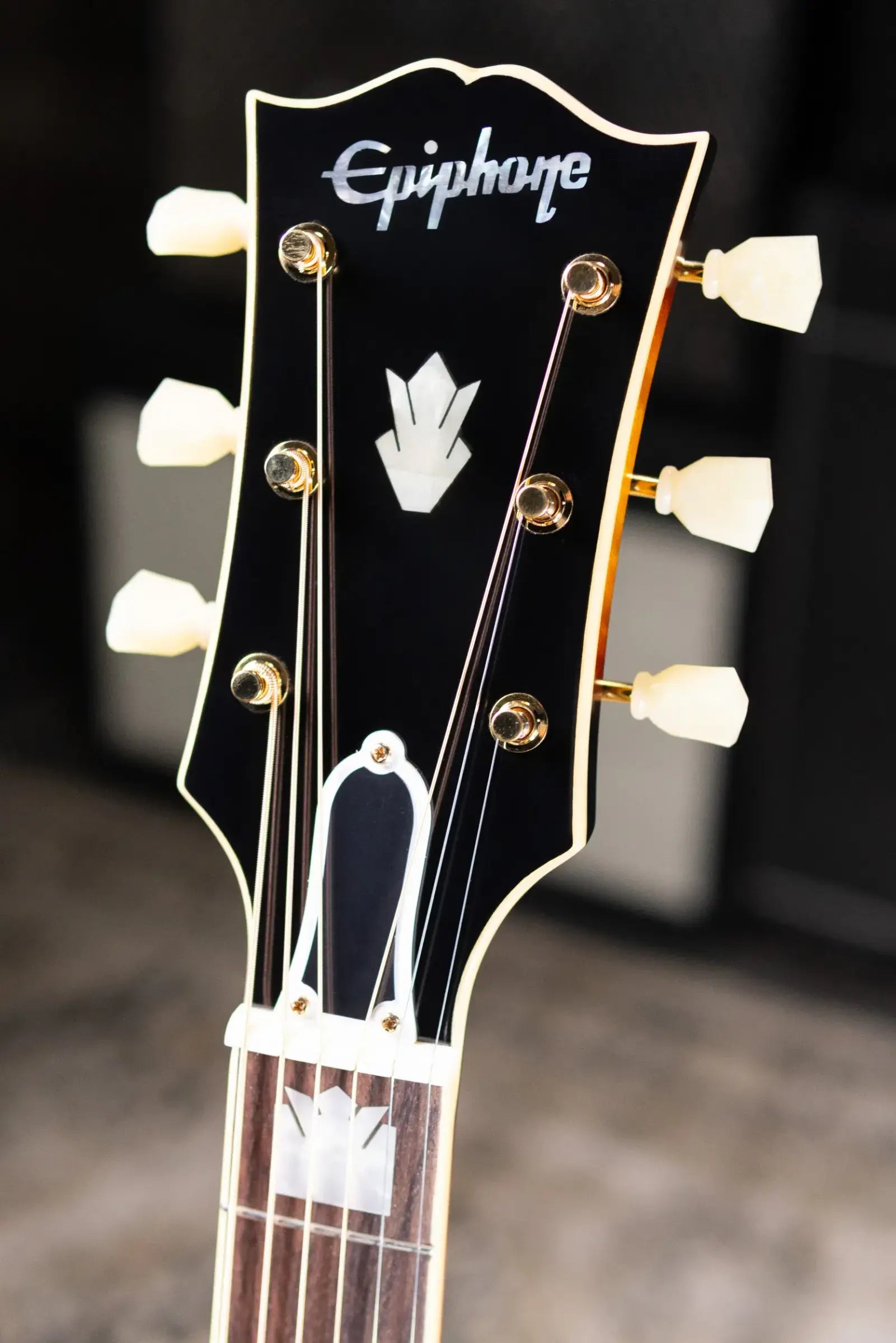 Epiphone 1957 SJ-200 Reissue Acoustic/Electric Guitar - Vintage Sunburst with Hardshell Case