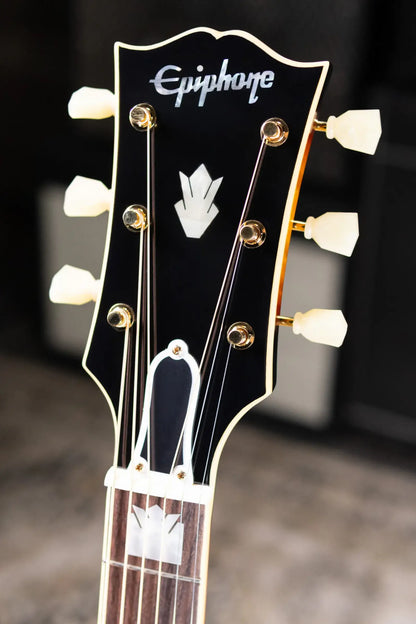 Epiphone 1957 SJ-200 Reissue Acoustic/Electric Guitar - Vintage Sunburst with Hardshell Case
