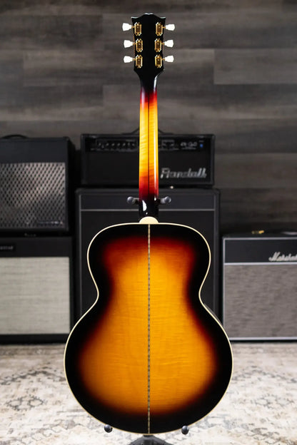 Epiphone 1957 SJ-200 Reissue Acoustic/Electric Guitar - Vintage Sunburst with Hardshell Case