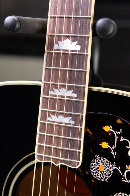Epiphone 1957 SJ-200 Reissue Acoustic/Electric Guitar - Vintage Sunburst with Hardshell Case