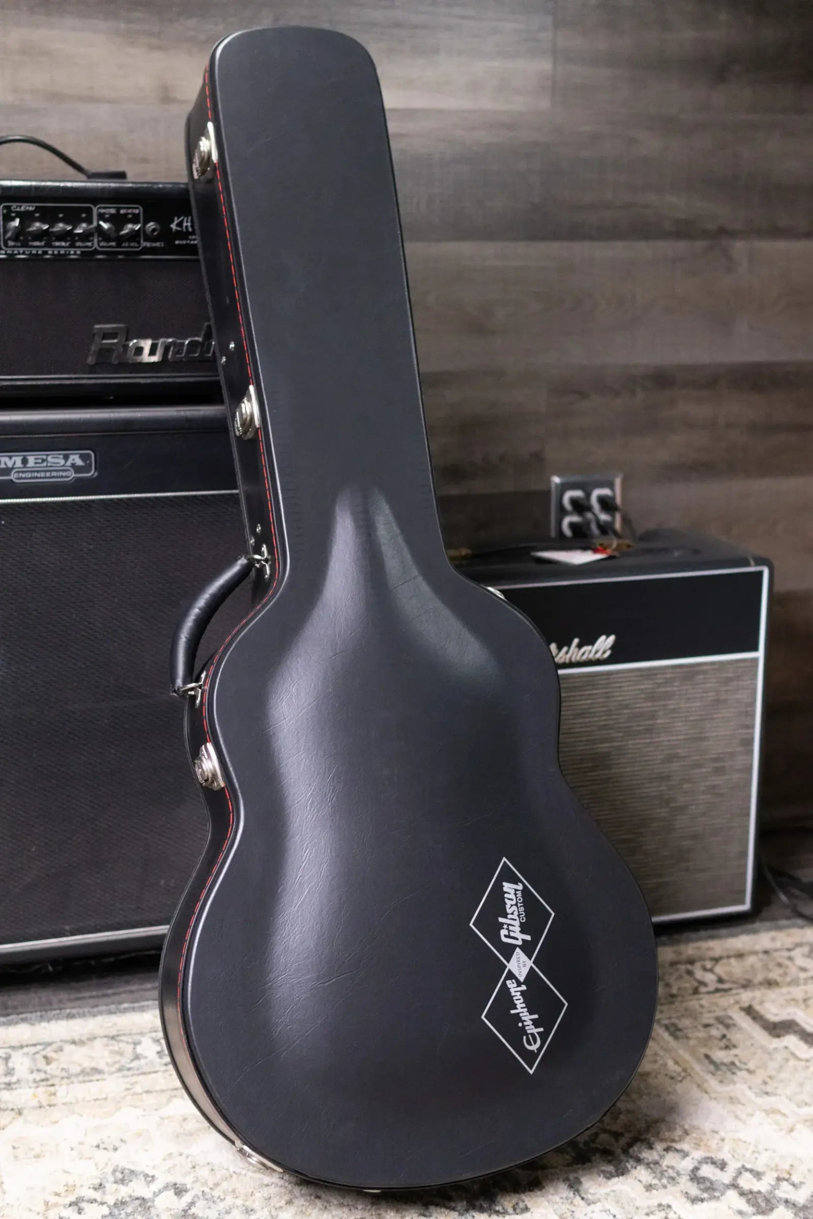Epiphone 1957 SJ-200 Reissue Acoustic/Electric Guitar - Vintage Sunburst with Hardshell Case