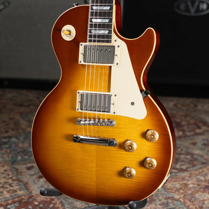Epiphone 1959 Les Paul Standard Reissue Electric Guitar - Golden Poppy Burst with Hardshell Case