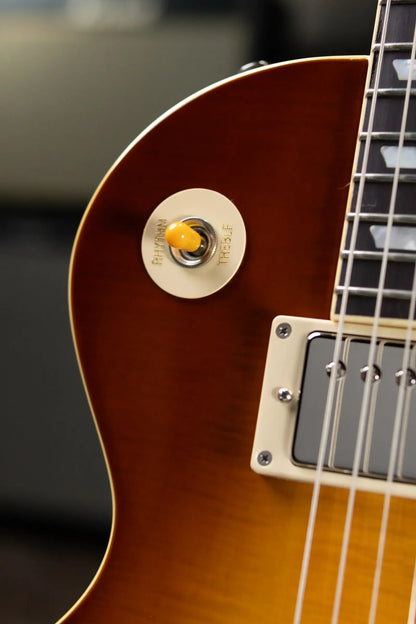 Epiphone 1959 Les Paul Standard Reissue Electric Guitar - Golden Poppy Burst with Hardshell Case