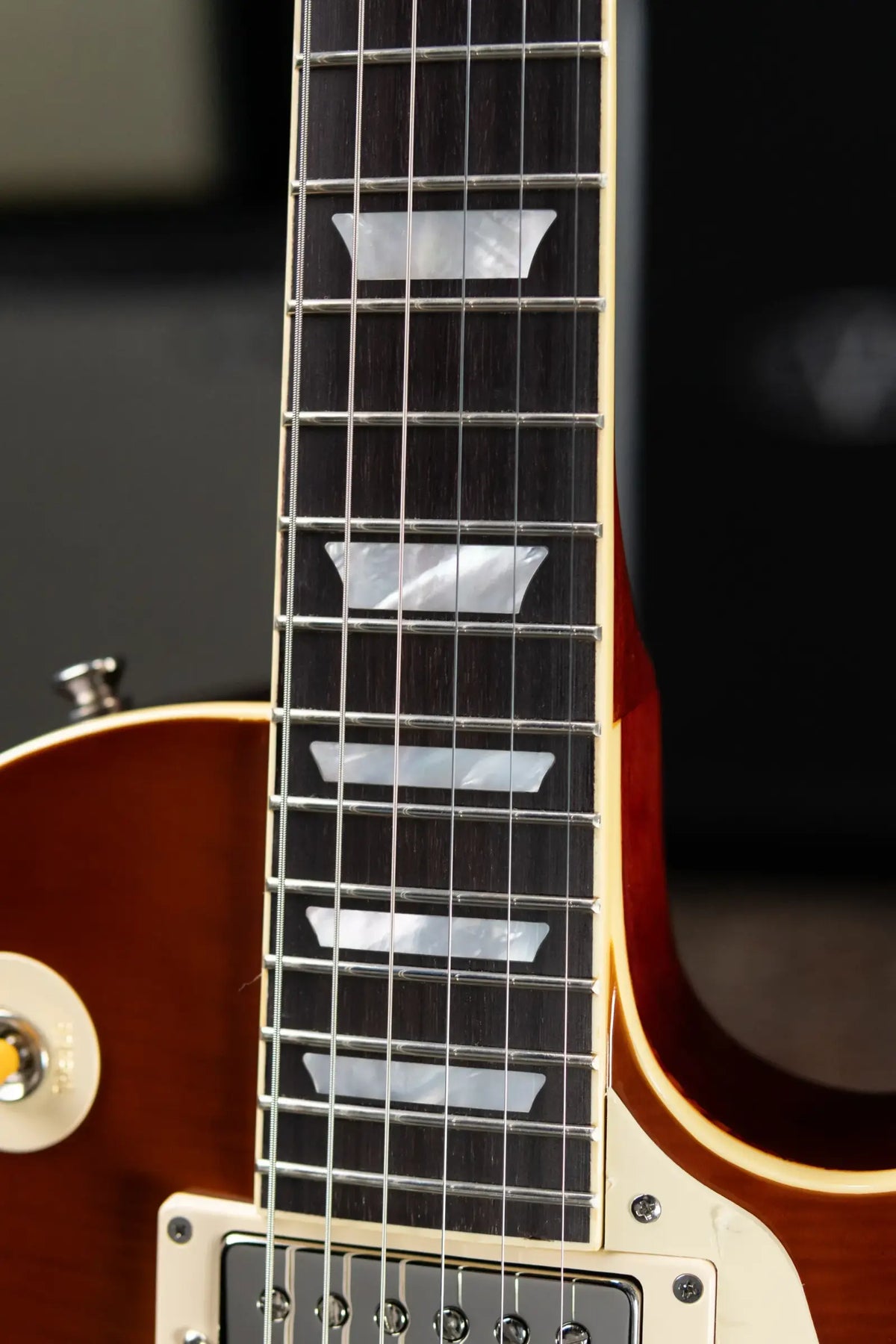 Epiphone 1959 Les Paul Standard Reissue Electric Guitar - Golden Poppy Burst with Hardshell Case