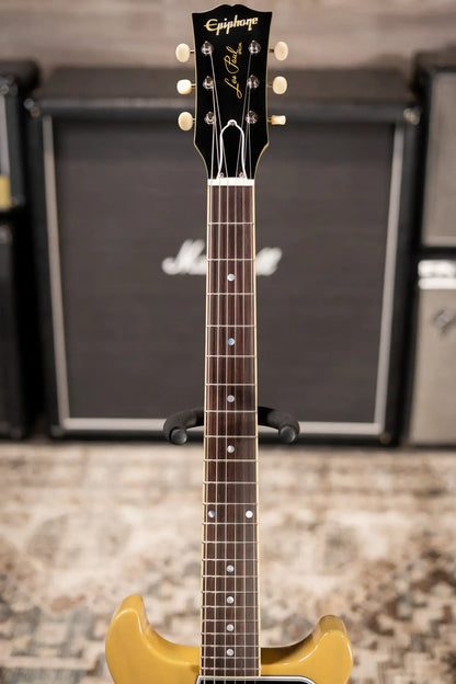 Epiphone 1960 Les Paul Special Double Cut Reissue Electric Guitar - TV Yellow with Hardshell Case