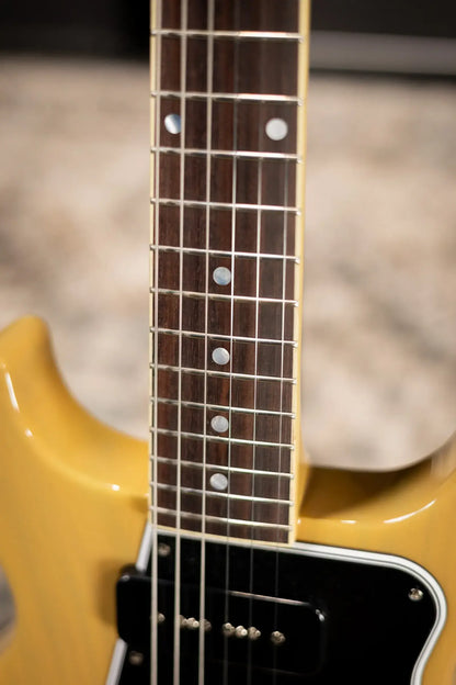 Epiphone 1960 Les Paul Special Double Cut Reissue Electric Guitar - TV Yellow with Hardshell Case