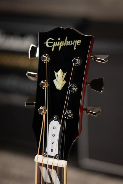 Epiphone 1963 Dove Reissue Acoustic/Electric Guitar with Hardshell Case