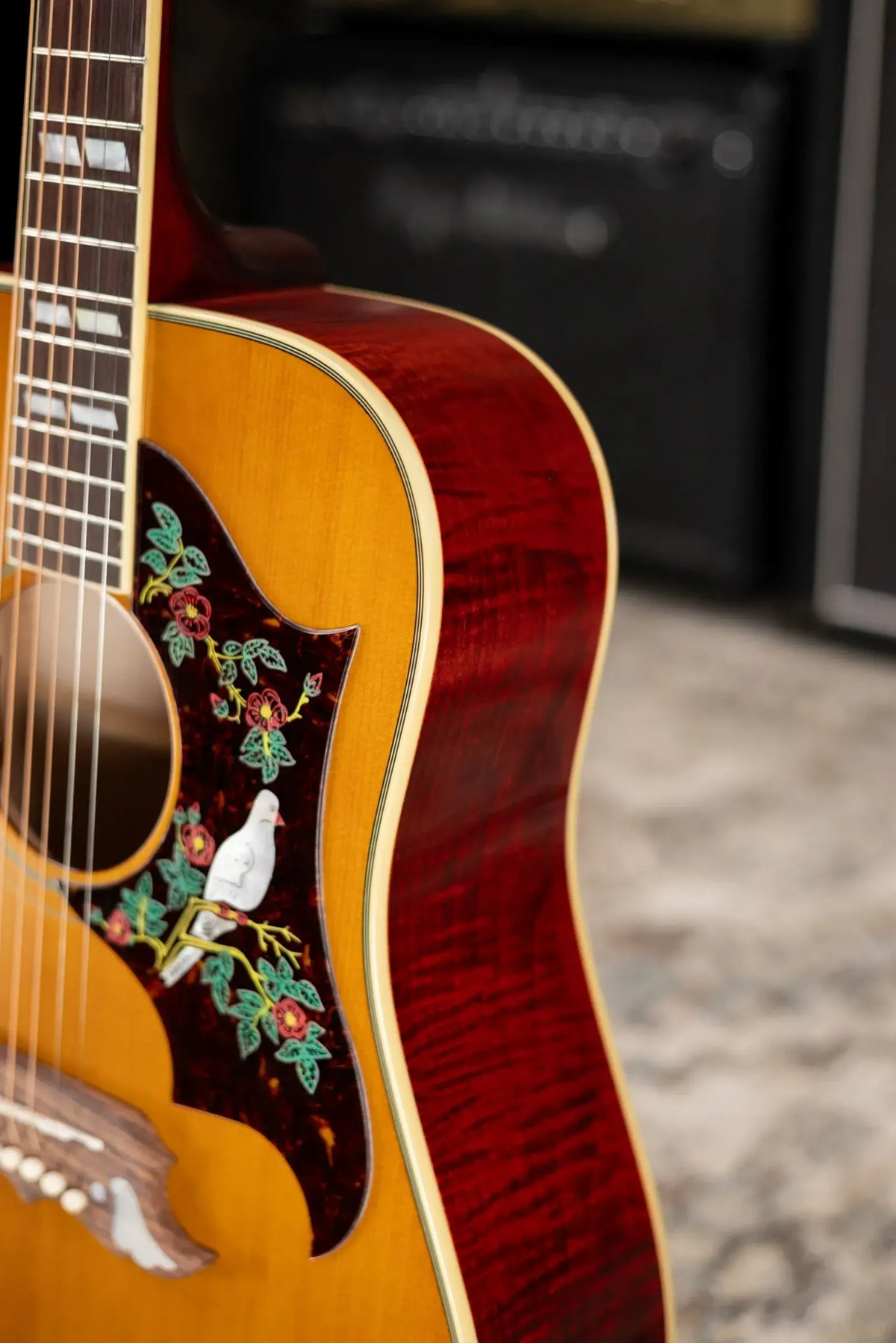 Epiphone 1963 Dove Reissue Acoustic/Electric Guitar with Hardshell Case