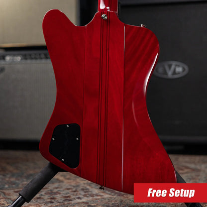Epiphone 1963 Firebird I Reissue Electric Guitar - Cherry with Hardshell Case