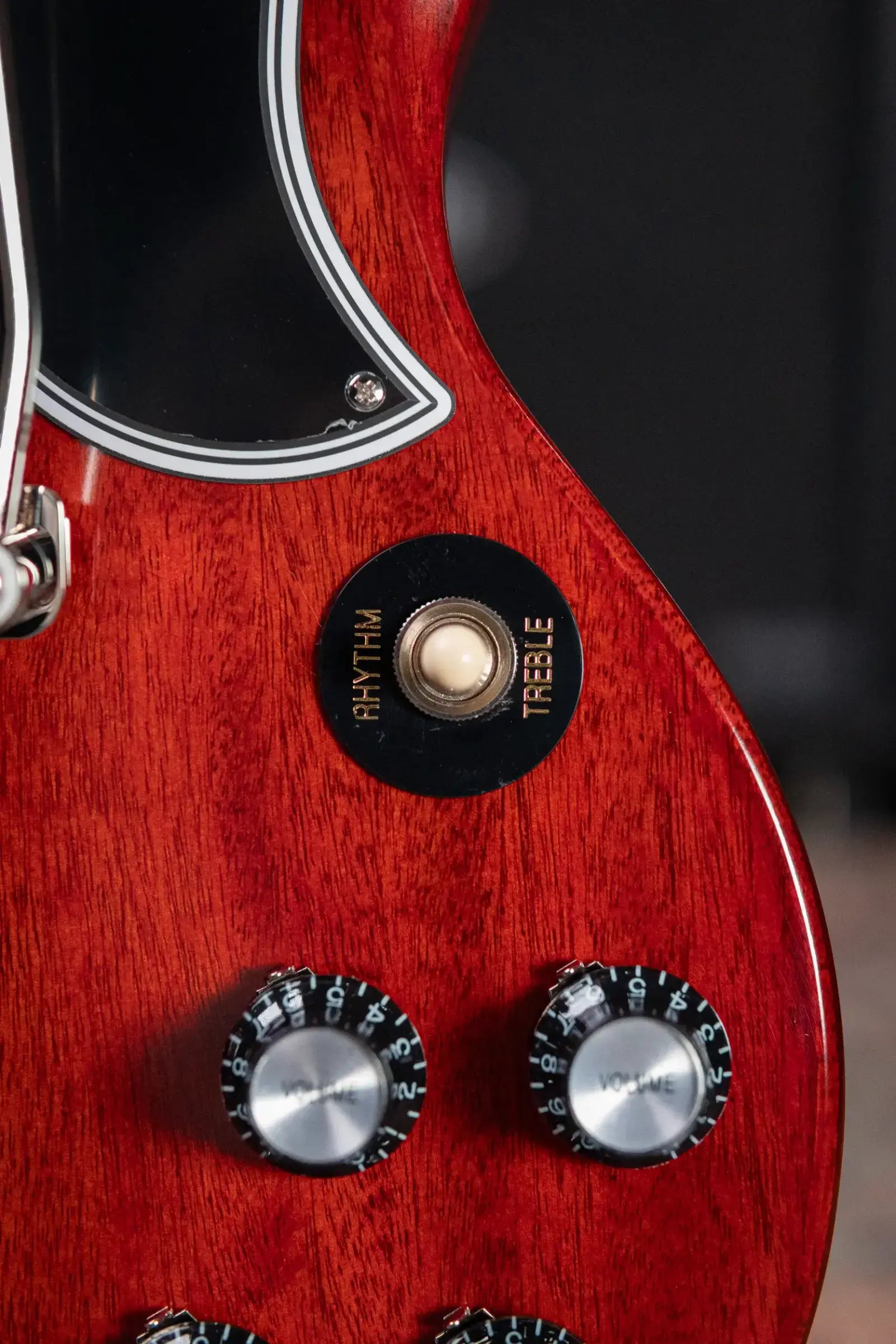 Epiphone 1964 SG Standard with Maestro Vibrola Reissue Electric Guitar - Cherry Red with Hardshell Case