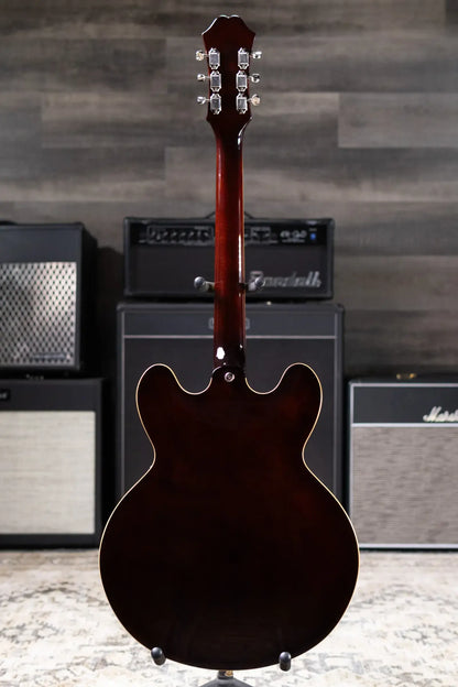 Epiphone Casino Hollow-Body Electric Guitar - Vintage Sunburst with Gig Bag