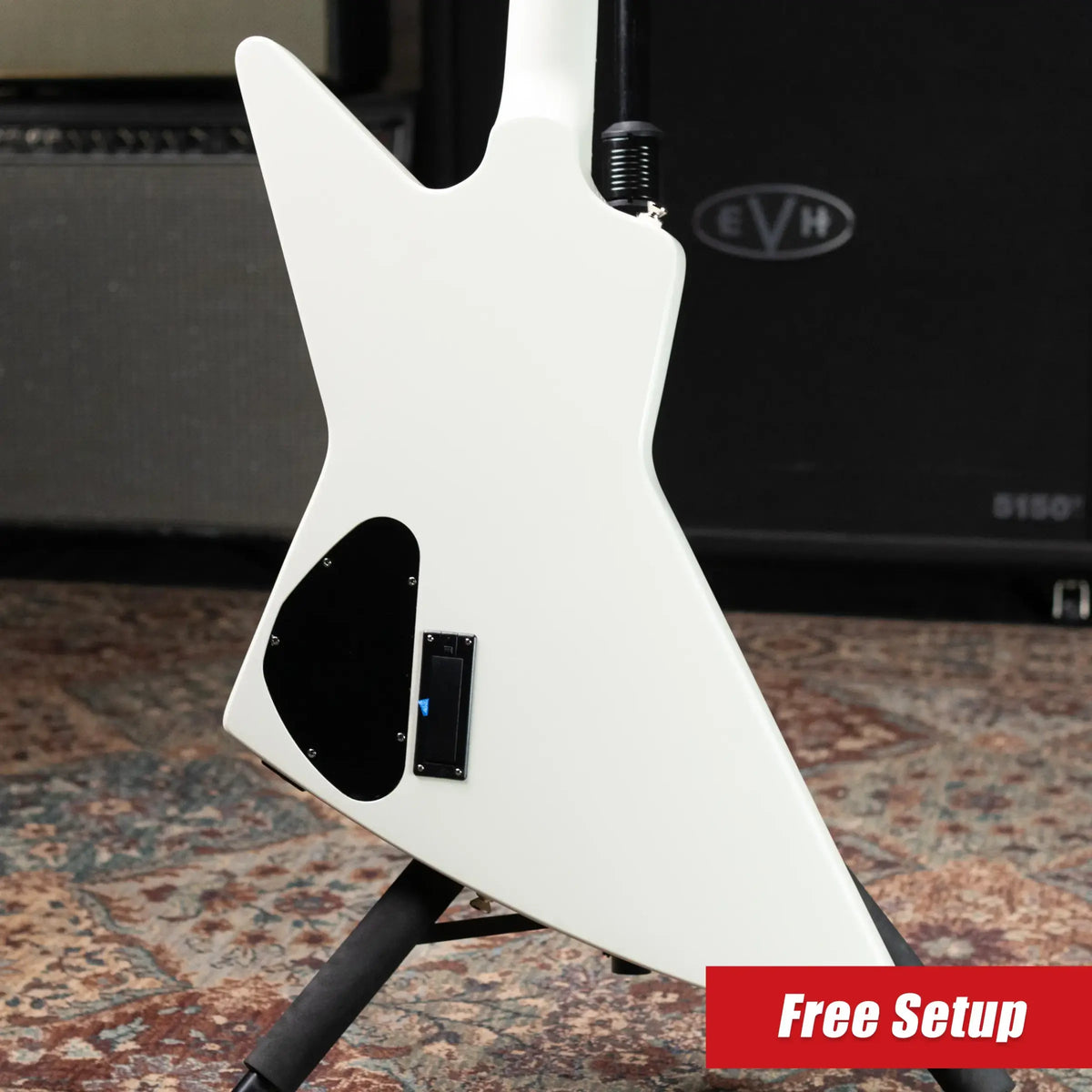 Epiphone Explorer '80s EMG Electric Guitar - Classic White