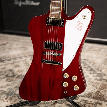 Epiphone Firebird Electric Guitar - Wine Red with Gig Bag