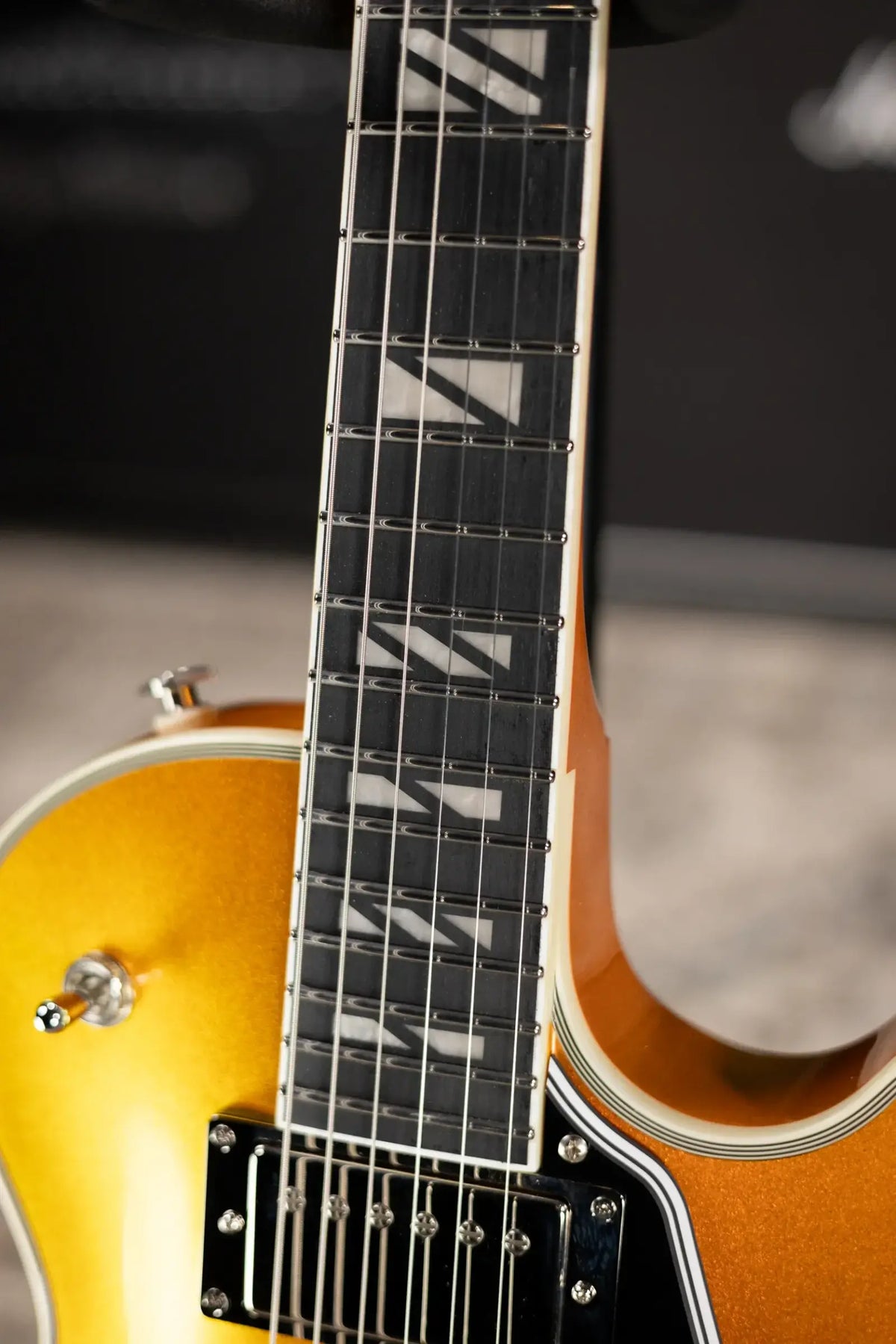 Epiphone Futura Les Paul Custom Electric Guitar - Firestorm Shift with Gig Bag