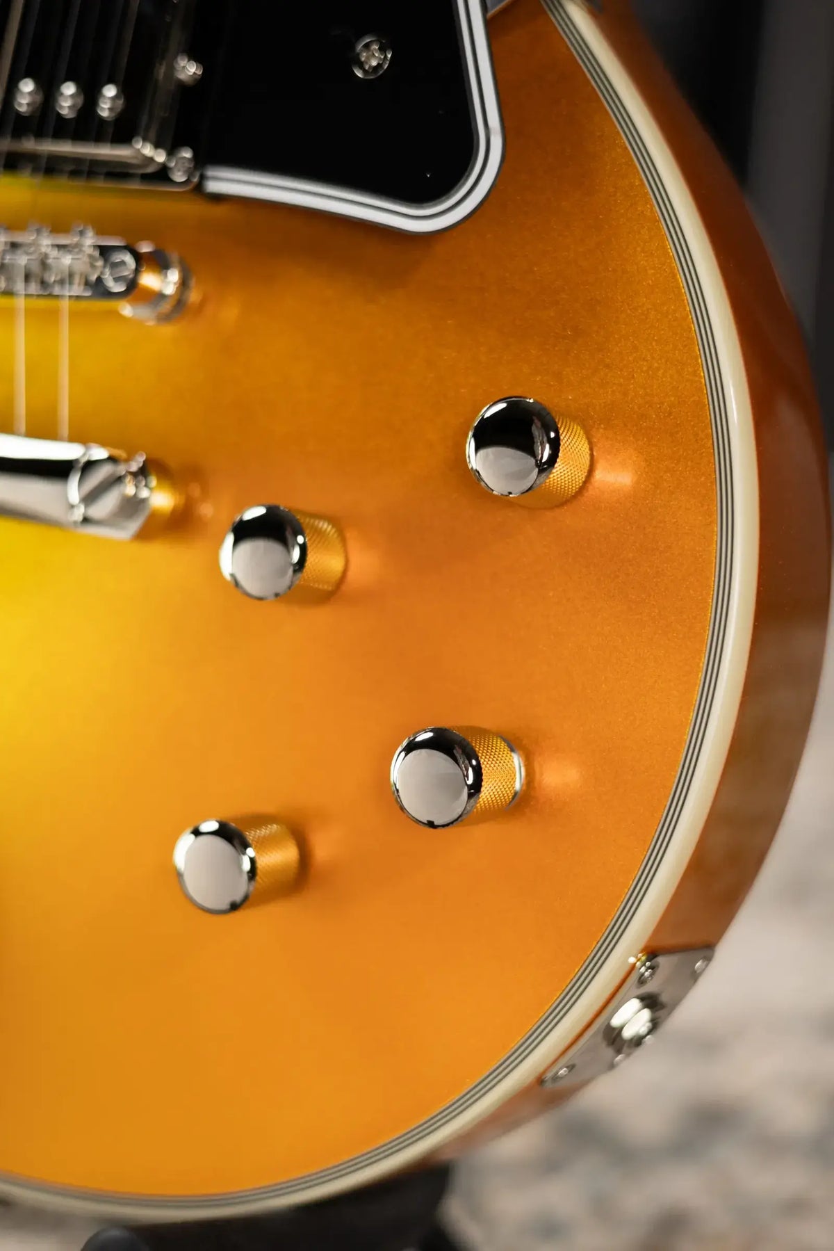 Epiphone Futura Les Paul Custom Electric Guitar - Firestorm Shift with Gig Bag