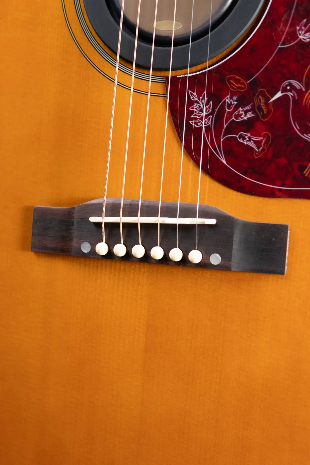 Epiphone Hummingbird Standard EC Acoustic/Electric Guitar - Natural with Gig Bag