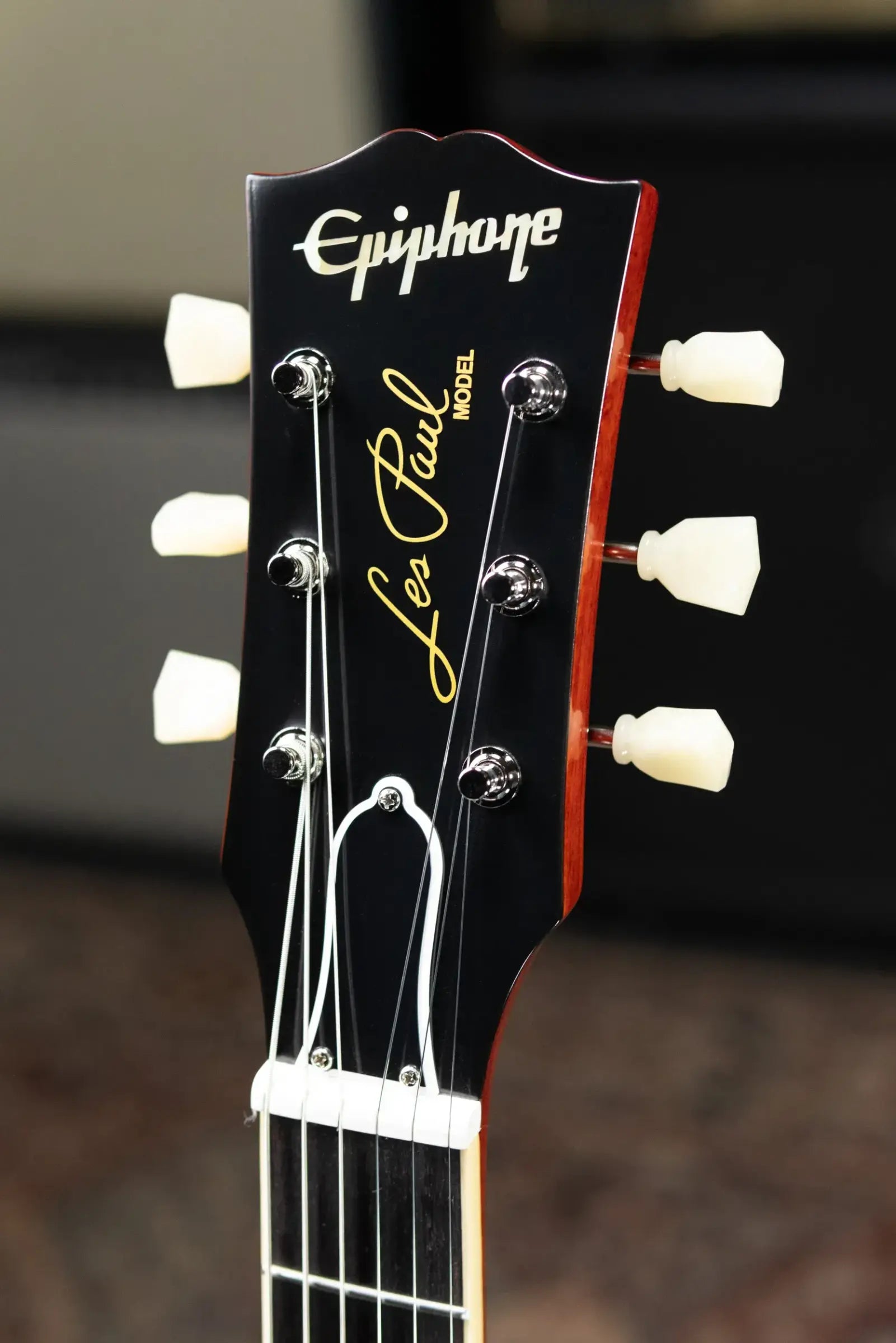 Epiphone Inspired by Gibson 1959 Les Paul Standard Reissue Electric Guitar - Washed Bourbon Burst with Hardshell Case