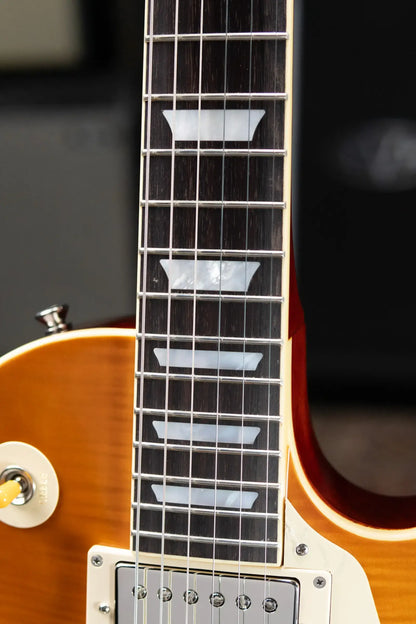 Epiphone Inspired by Gibson 1960 Les Paul Standard Reissue Electric Guitar - Iced Tea Burst with Hardshell Case