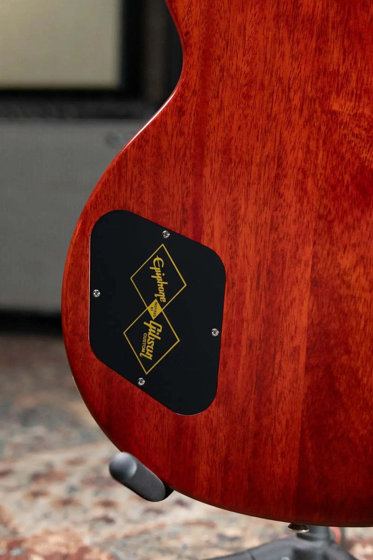 Epiphone Inspired by Gibson 1960 Les Paul Standard Reissue Electric Guitar - Iced Tea Burst with Hardshell Case