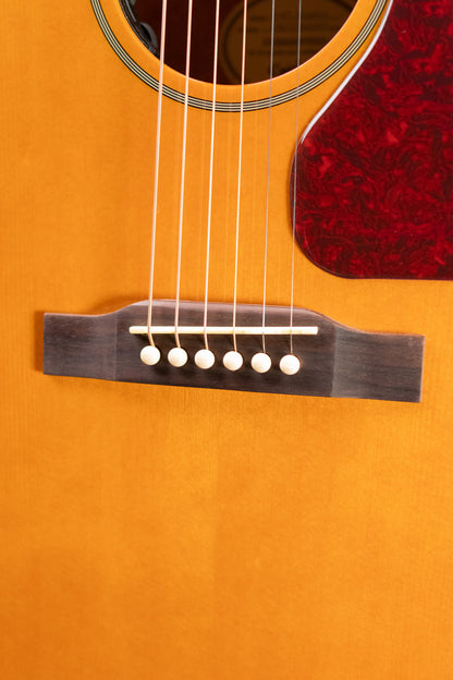 Epiphone J-45 Studio Acoustic/Electric Guitar - Natural with Gig Bag