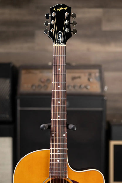 Epiphone J-45 Studio EC Acoustic/Electric Guitar - Antique Natural