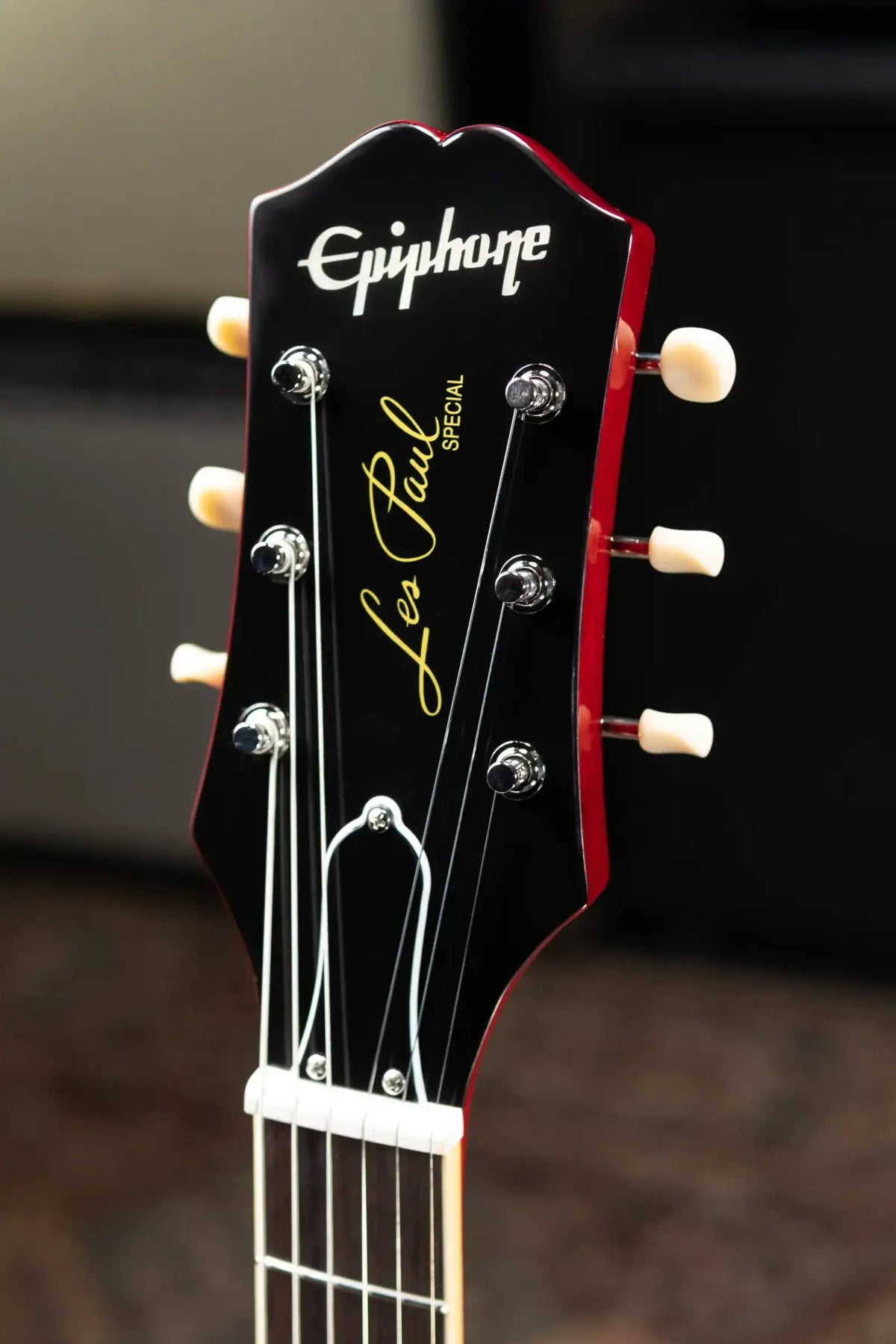 Epiphone Les Paul Special Double Cut Electric Guitar - Cherry Red with Gig Bag