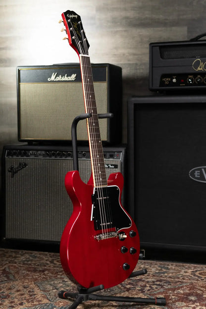 Epiphone Les Paul Special Double Cut Electric Guitar - Cherry Red with Gig Bag