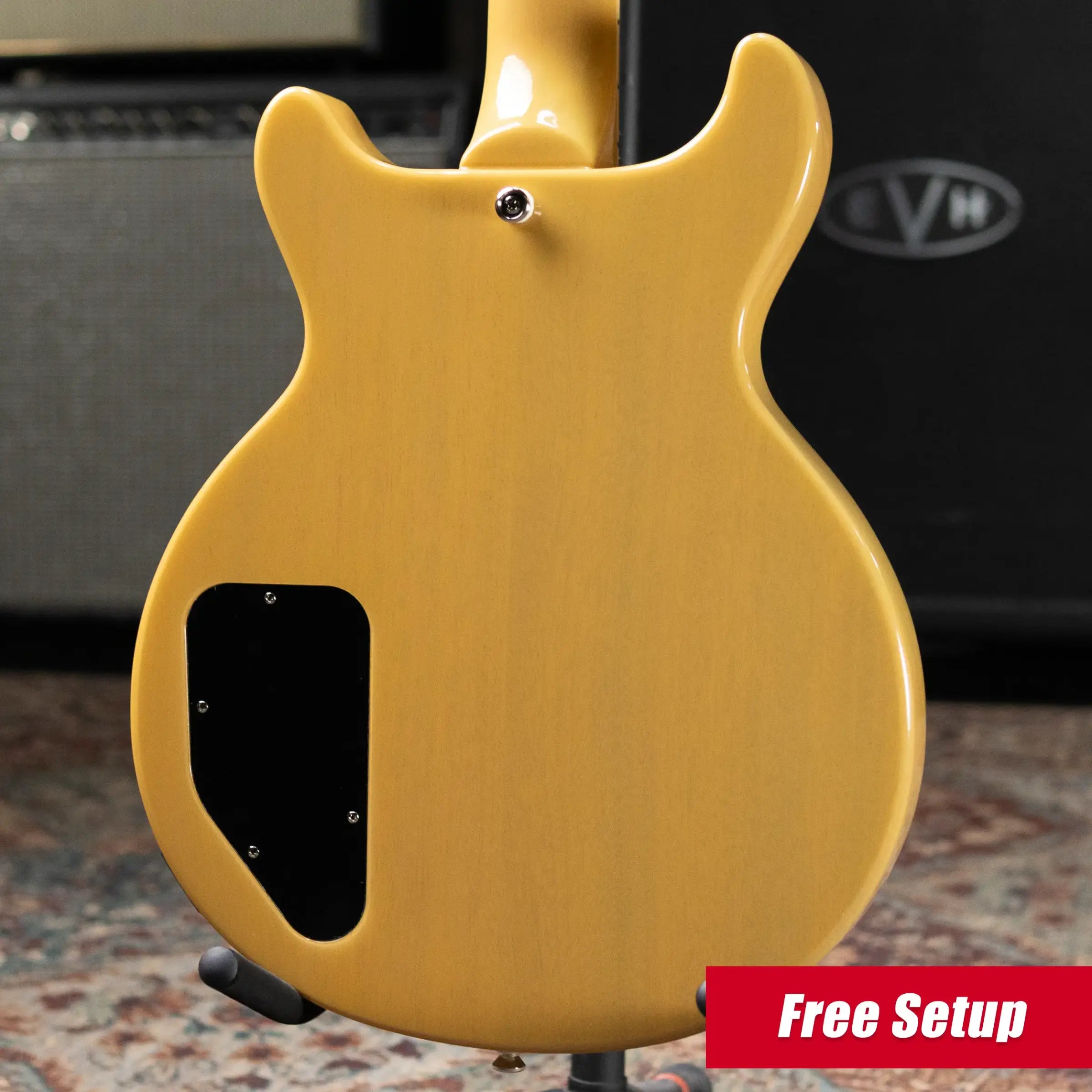 Epiphone Les Paul Special Double Cut Electric Guitar - TV Yellow with Gig Bag