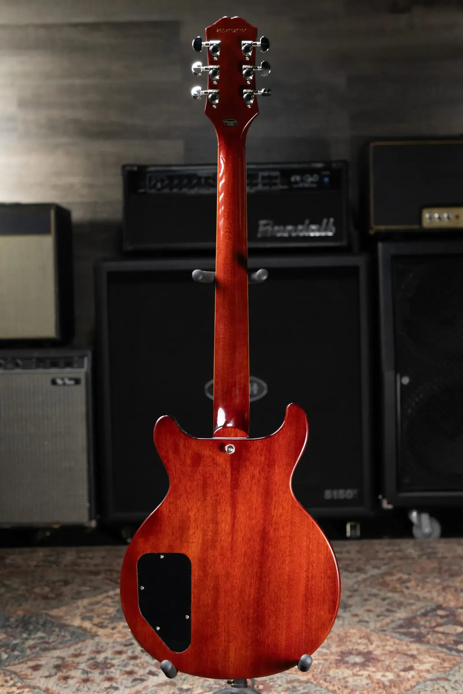 Epiphone Les Paul Special Double Cut Figured Electric Guitar - Bourbon Burst