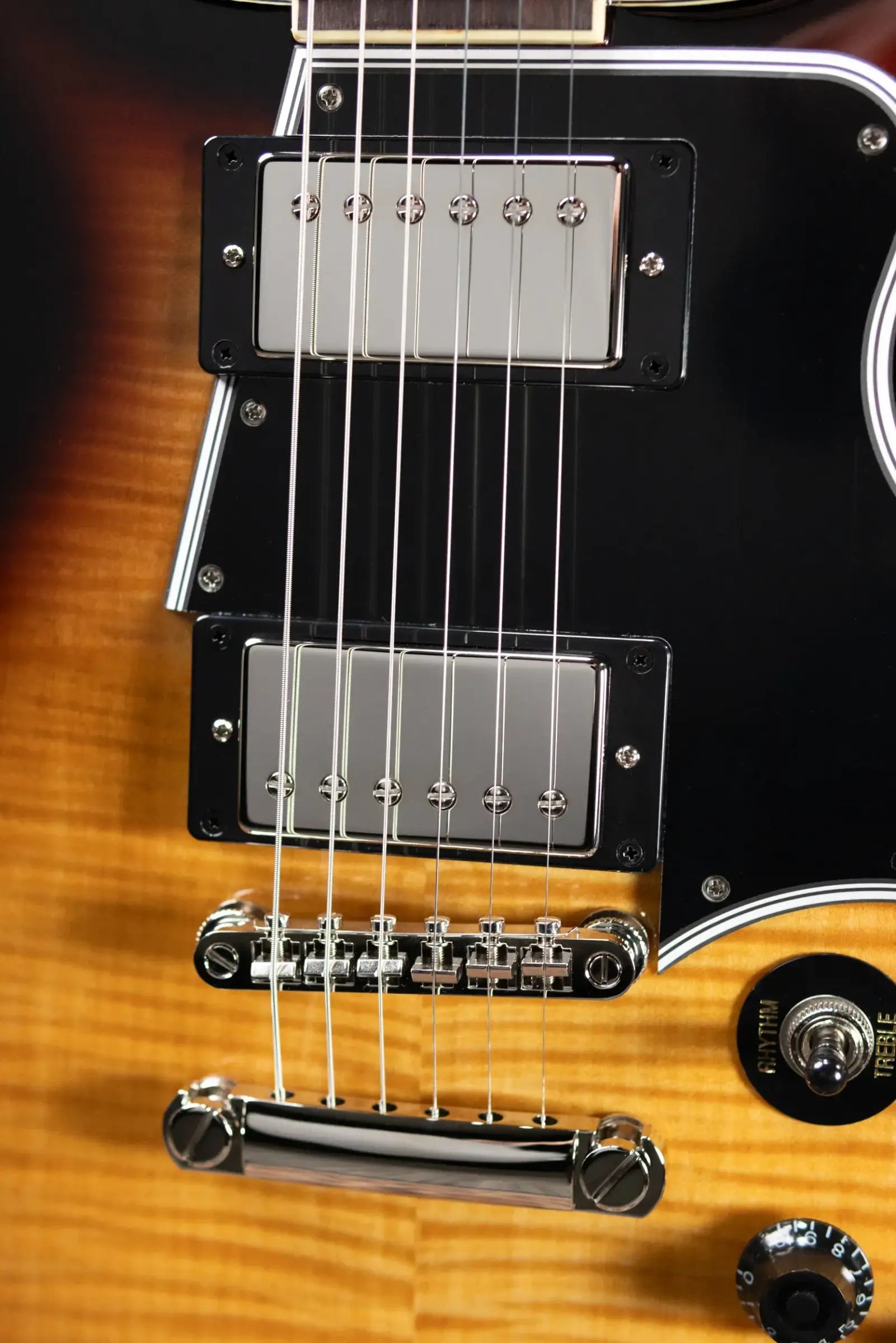 Epiphone Les Paul Special Double Cut Figured Electric Guitar - Bourbon Burst
